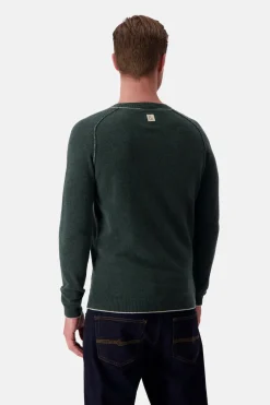 Colours & Sons Strickpullover Merino Blend - Yucca*Herren Pullover