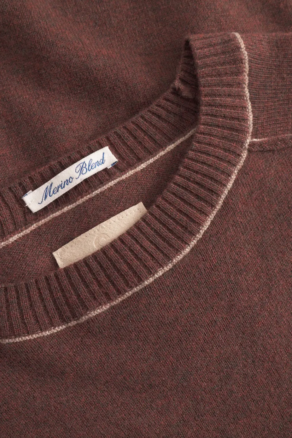 Colours & Sons Strickpullover Merino Blend - Lumber*Herren Pullover