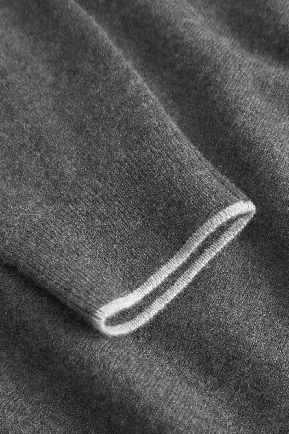 Colours & Sons Strickpullover Merino Blend - Anthracite*Herren Pullover