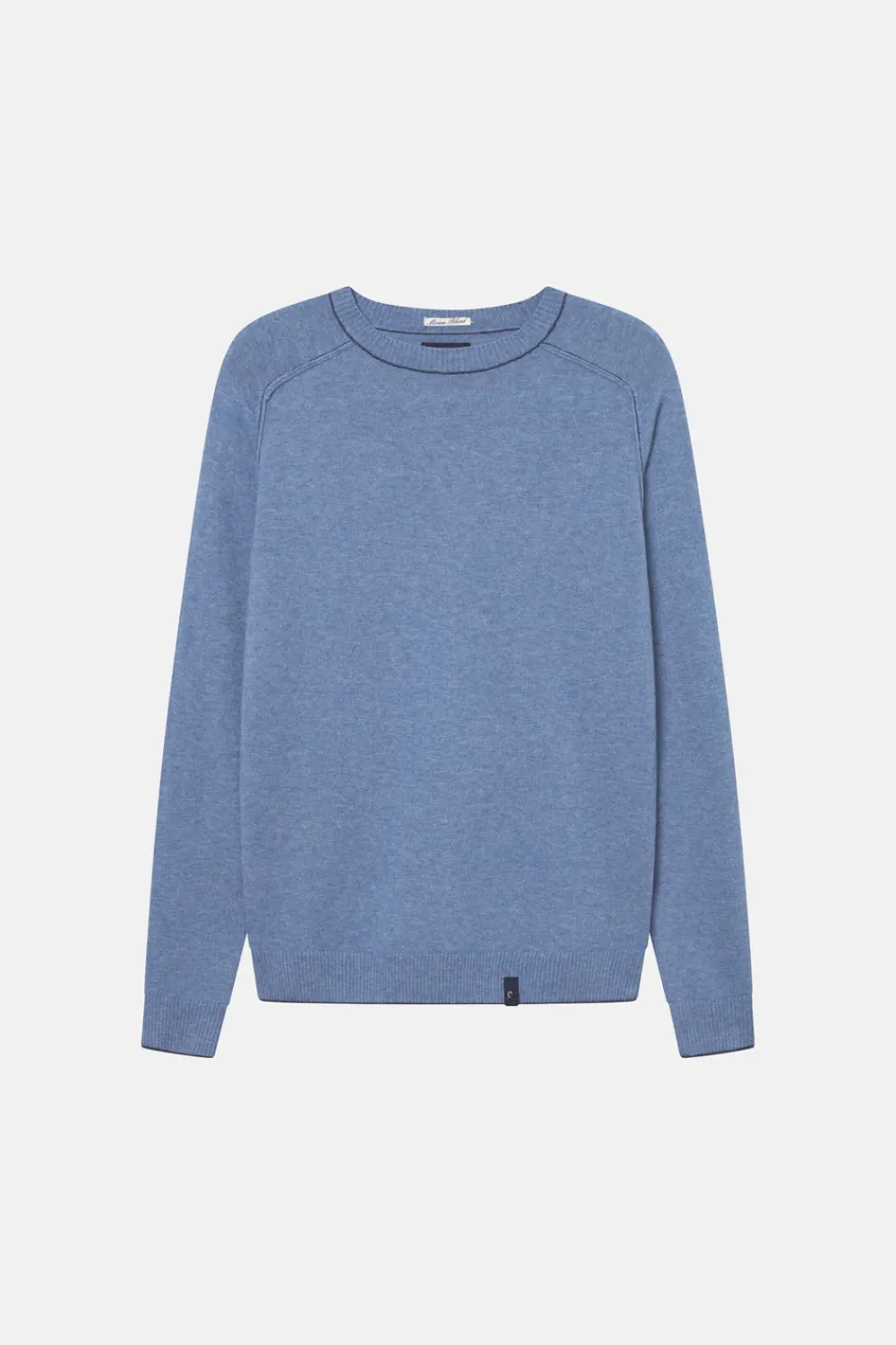 Colours & Sons Strickpullover Merino Blend - Denim*Herren Pullover