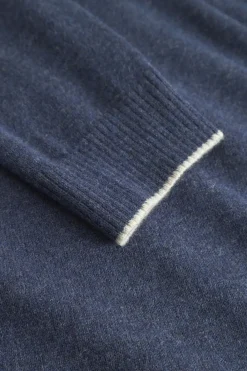 Colours & Sons Strickpullover Merino Blend - Navy*Herren Pullover
