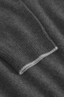 Colours & Sons Strickpullover Merino Blend - Anthracite*Herren Pullover