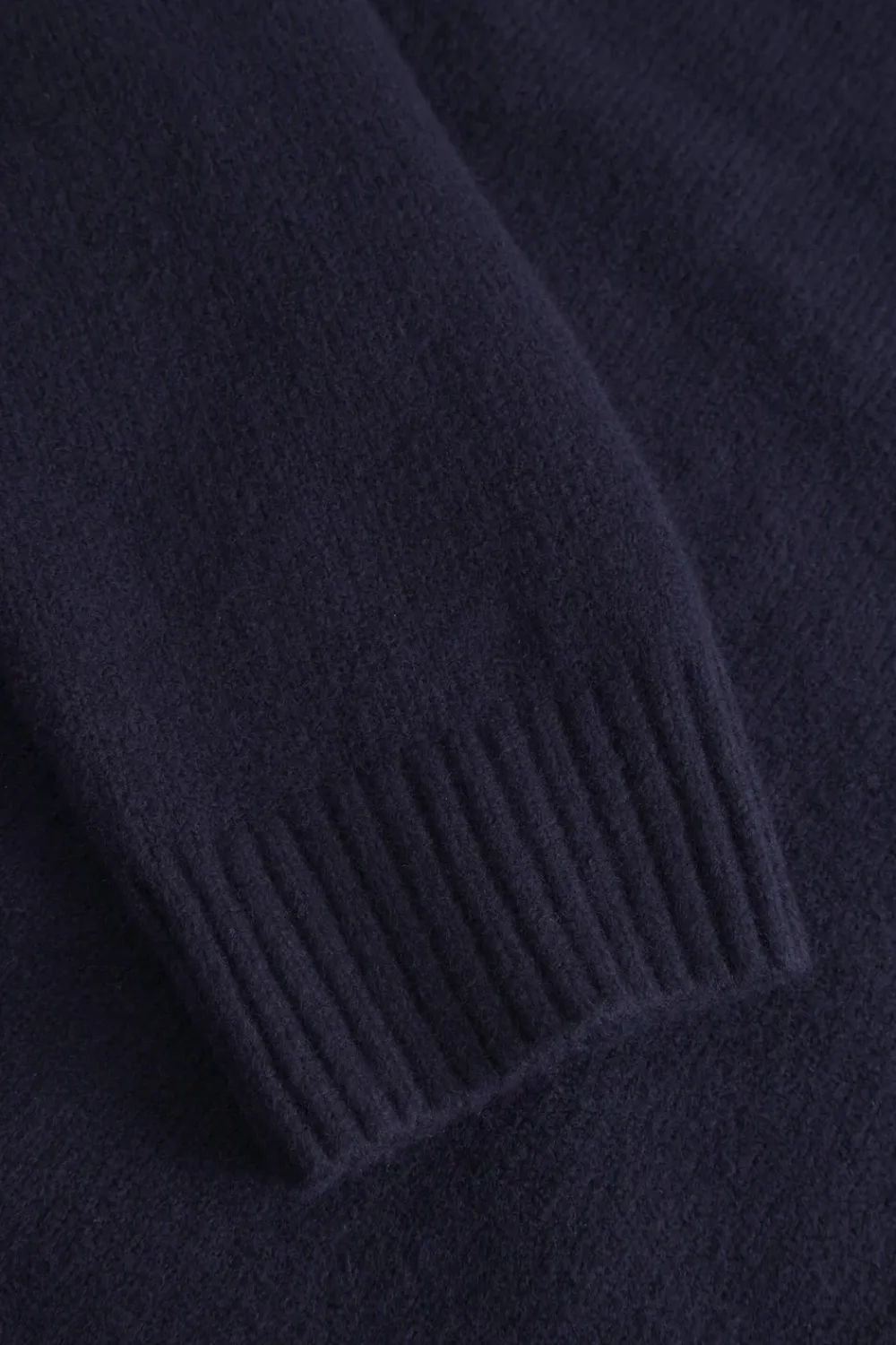 Colours & Sons Strickpullover Mock-Zip - Navy*Herren Pullover