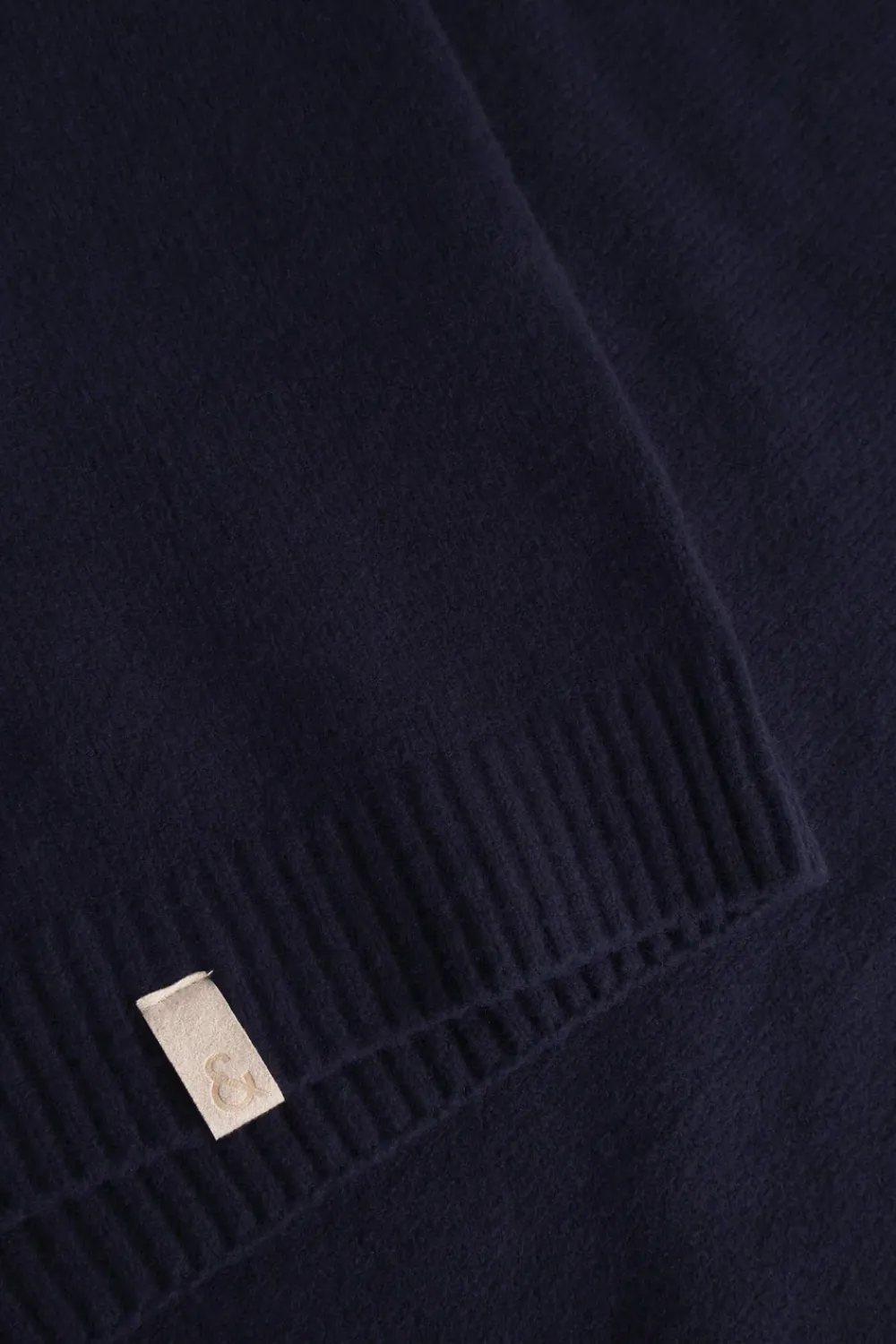 Colours & Sons Strickpullover Mock-Zip - Navy*Herren Pullover