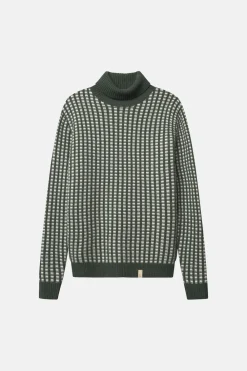 Colours & Sons Strickpullover-gemustert - Yucca-Offwhite*Herren Pullover
