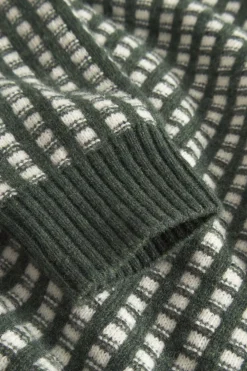 Colours & Sons Strickpullover-gemustert - Yucca-Offwhite*Herren Pullover