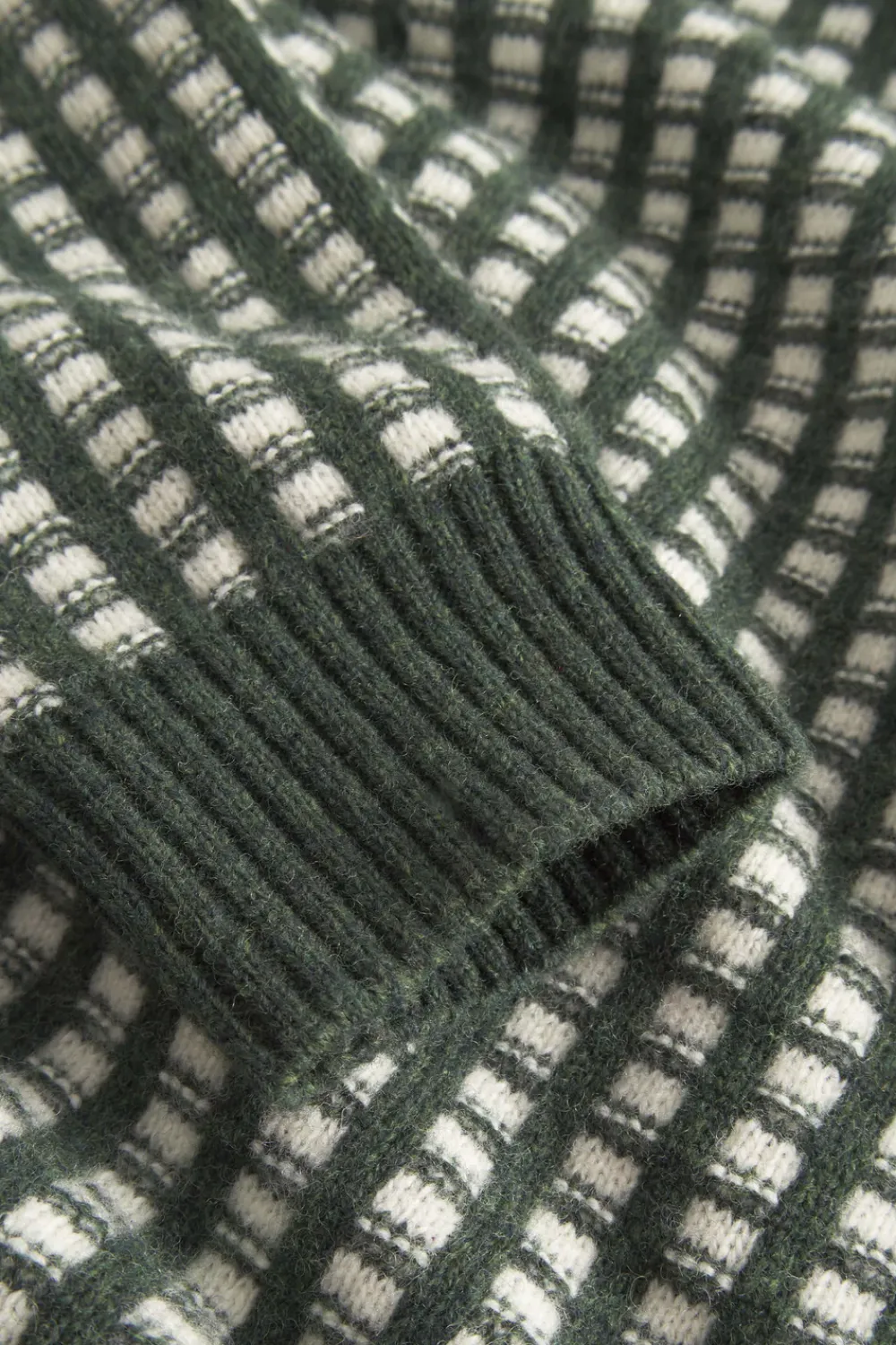 Colours & Sons Strickpullover-gemustert - Yucca-Offwhite*Herren Pullover