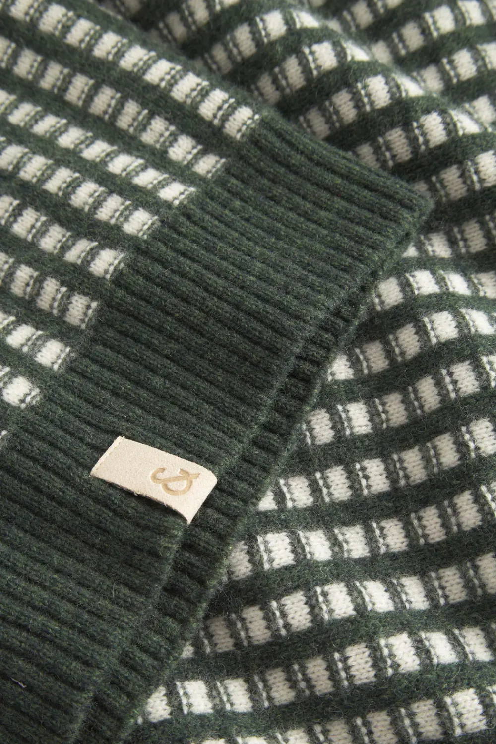 Colours & Sons Strickpullover-gemustert - Yucca-Offwhite*Herren Pullover