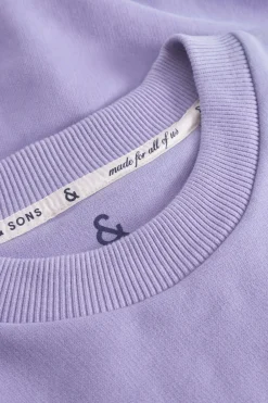 Colours & Sons Sweatshirt Made For All Of Us - Orchid*Herren Sweatshirts