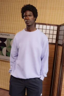 Colours & Sons Sweatshirt Made For All Of Us - Orchid*Herren Sweatshirts