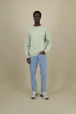 Colours & Sons Sweatshirt Made For All Of Us - Matcha*Herren Sweatshirts