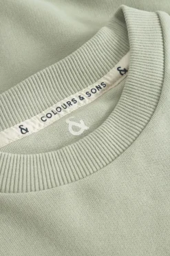 Colours & Sons Sweatshirt Made For All Of Us - Matcha*Herren Sweatshirts