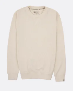 Colours & Sons Sweatshirt Strukturiert - Offwhite*Herren Sweatshirts
