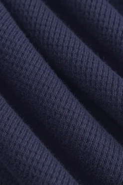 Colours & Sons Sweatshirt Strukturiert - Navy*Herren Sweatshirts