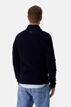 Colours & Sons Troyer Woolen Touch - Navy*Herren Pullover