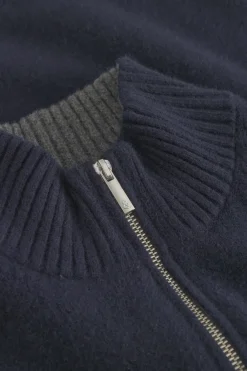 Colours & Sons Troyer Woolen Touch - Navy*Herren Pullover