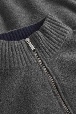Colours & Sons Troyer Woolen Touch - Stone*Herren Pullover