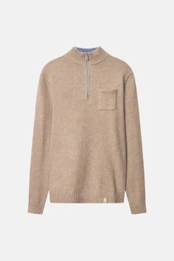 Colours & Sons Troyer Woolen Touch - Tumbleweed*Herren Pullover