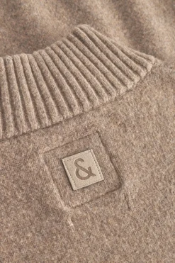 Colours & Sons Troyer Woolen Touch - Tumbleweed*Herren Pullover
