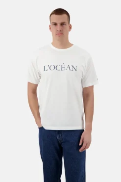 Colours & Sons T-Shirt L`océan - White*Herren T-Shirts & Polos
