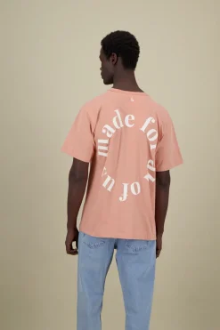 Colours & Sons T-Shirt Made For All Of Us - Salmon*Herren T-Shirts & Polos