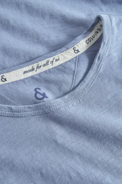 Colours & Sons T-Shirt Slub - Denim*Herren T-Shirts & Polos|T-Shirts & Polos
