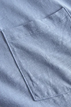 Colours & Sons T-Shirt Slub - Denim*Herren T-Shirts & Polos|T-Shirts & Polos