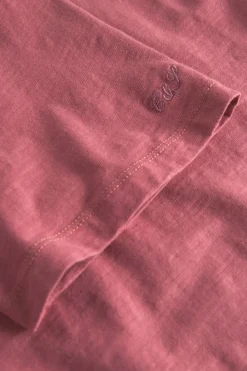 Colours & Sons T-Shirt Slub - Mauve*Herren T-Shirts & Polos|T-Shirts & Polos