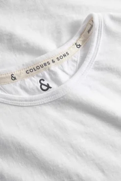 Colours & Sons T-Shirt Slub - White*Herren T-Shirts & Polos|T-Shirts & Polos