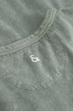 Colours & Sons T-Shirt Stone Washed - Wasabi*Herren T-Shirts & Polos