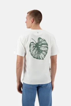 Colours & Sons T-Shirt-Botaniste - White*Herren T-Shirts & Polos