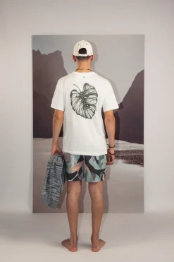 Colours & Sons T-Shirt-Botaniste - White*Herren T-Shirts & Polos
