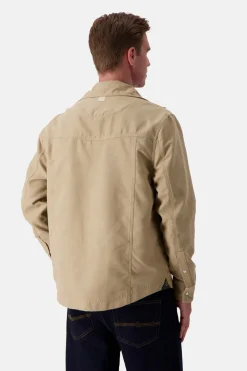 Colours & Sons Wildleder Shirt - Beige*Herren Hemden