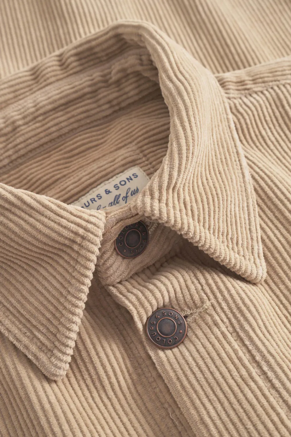 Colours & Sons Worker Jacket Cord - Tent*Herren Jacken