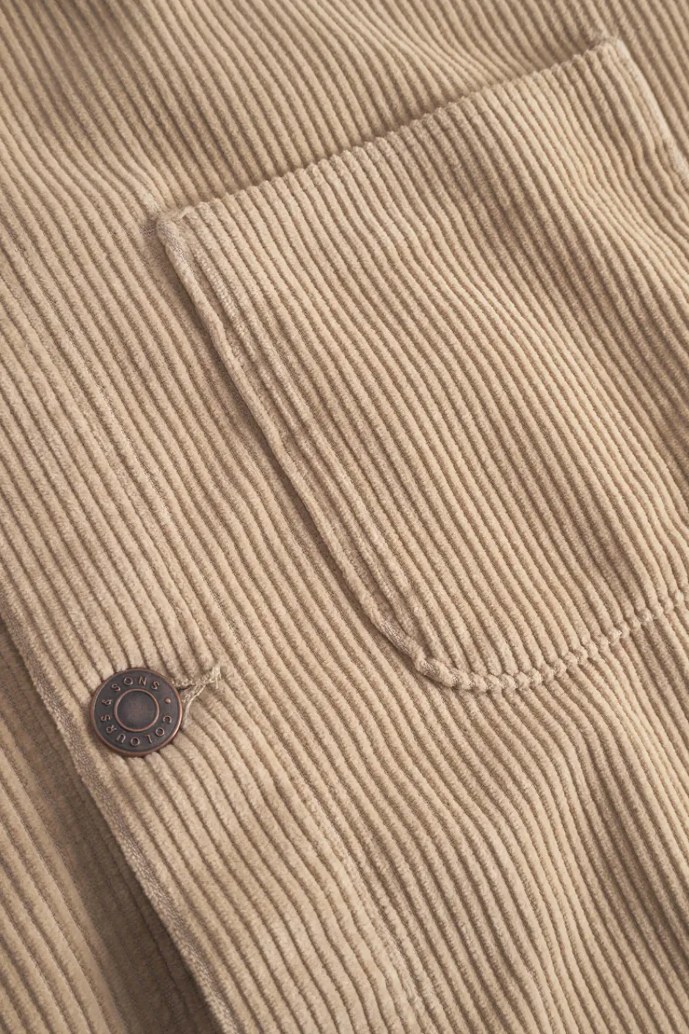 Colours & Sons Worker Jacket Cord - Tent*Herren Jacken