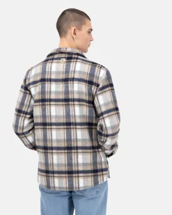 Colours & Sons Worker Jacket-Zipped - River Check*Herren Jacken